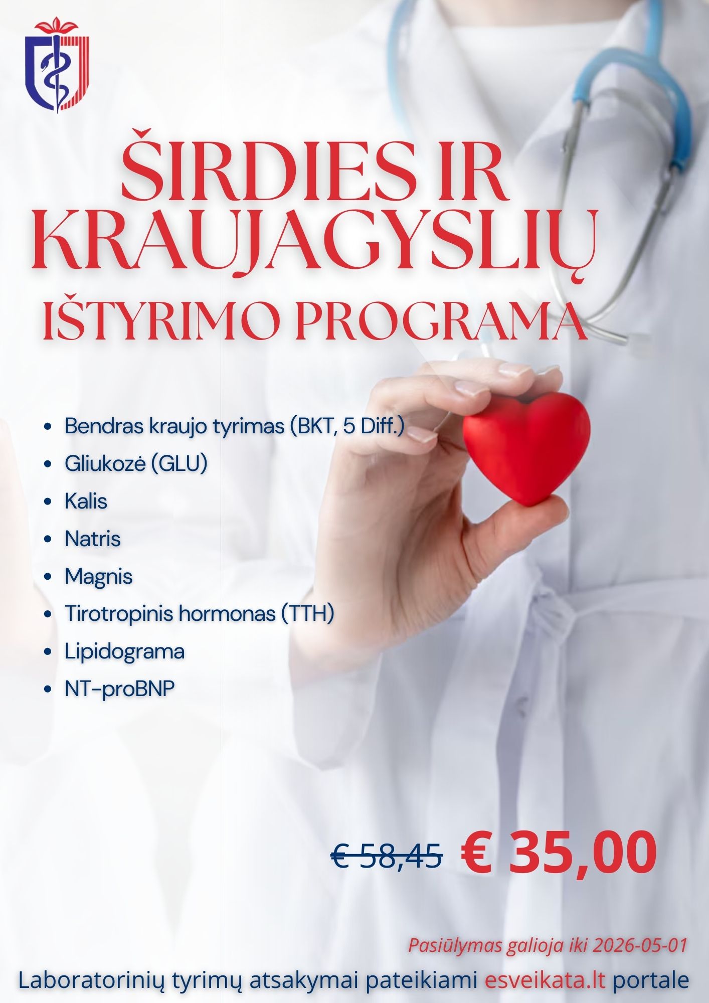 Širdies ir kraujagyslių ištyrimo programa